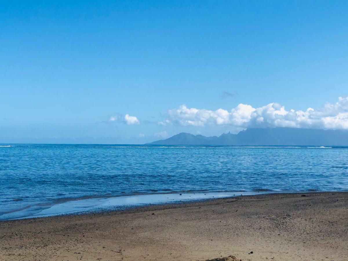 Bord De Mer - 90M2 - Acces Prive Plage Et Lagon Paea Bagian luar foto