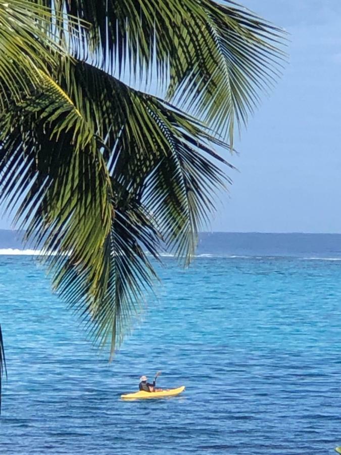 Bord De Mer - 90M2 - Acces Prive Plage Et Lagon Paea Bagian luar foto