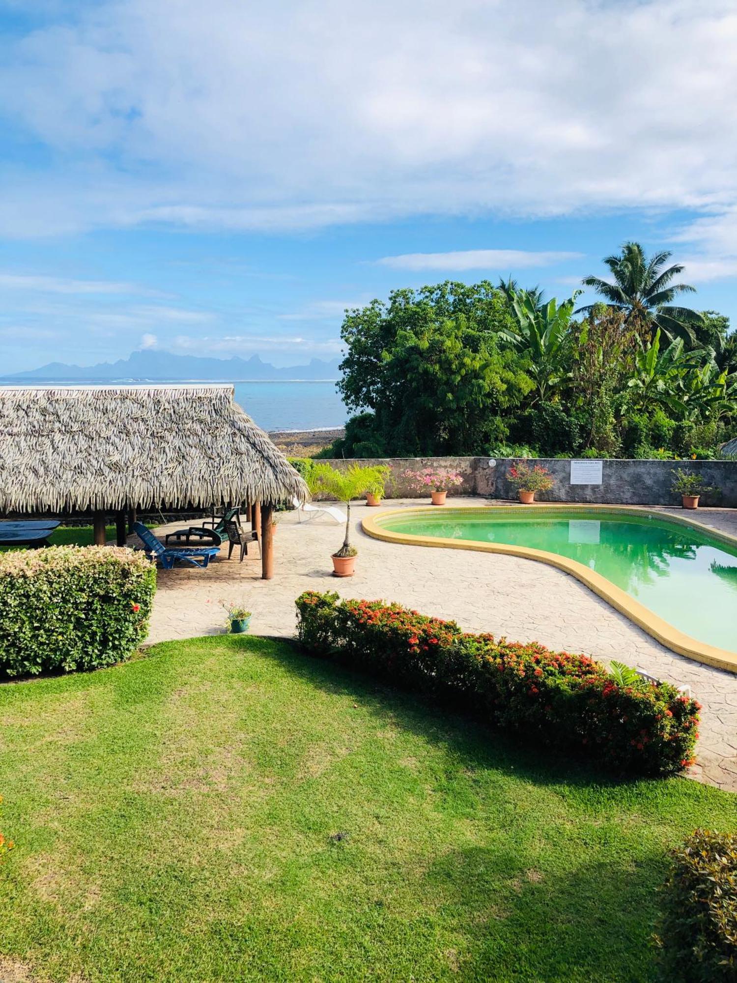 Bord De Mer - 90M2 - Acces Prive Plage Et Lagon Paea Bagian luar foto